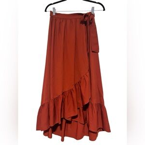 NAF NAF Asymmetrical Rust Skirt